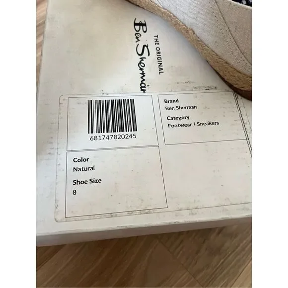 Ben Sherman NWT Jensen Slip On sz 8 - Picture 2 of 6